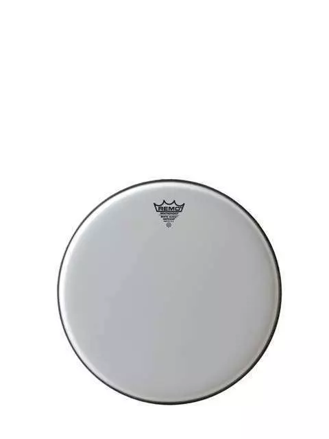 Emperor 8 Inch White Suede Drumhead